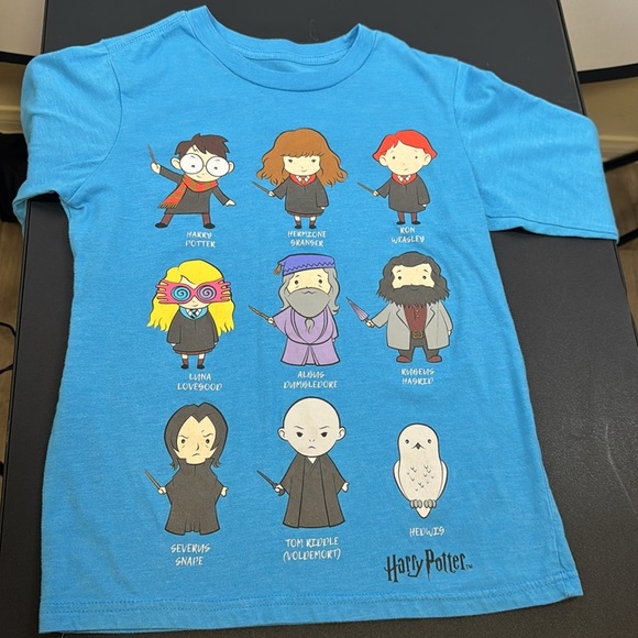 Harry Potter Long sleeve Blue Shirt. Size Medium. Super soft. - Picture 3 of 6